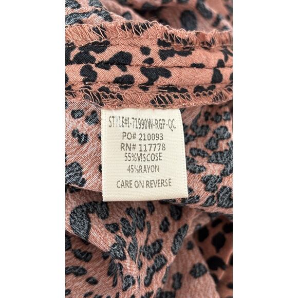 Lovestitch Womens Animal Print Cowl Neck Sleeveless Maxi Dress Size Small NWT - Picture 11 of 11